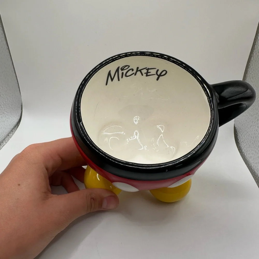 Disney Mickey Mouse Red and‎ Yellow Mug #2